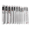 Hollow Leather Punch Set (1-9mm) for Gasket Vinyl Plastic Rubber