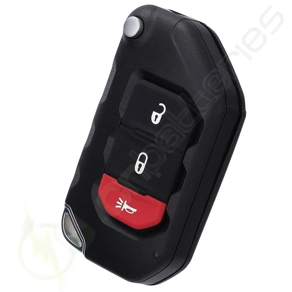 2X Keyless Entry Car Key Fob Remote for Jeep Wrangler Gladiator (2018–2021)