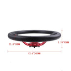 14" Red Steering Wheel with Quick Release and Hub Adapter for Dodge Chevrolet GM