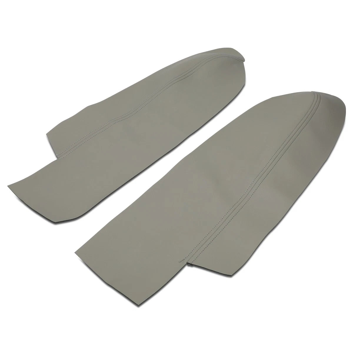 Pair Front Door Panel Armrest Leather Cover for Honda CR-V (2007–2012)