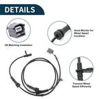 ABS Wheel Speed Sensor No. 47901-3LM0A for Nissan NV200 (2010–2021)
