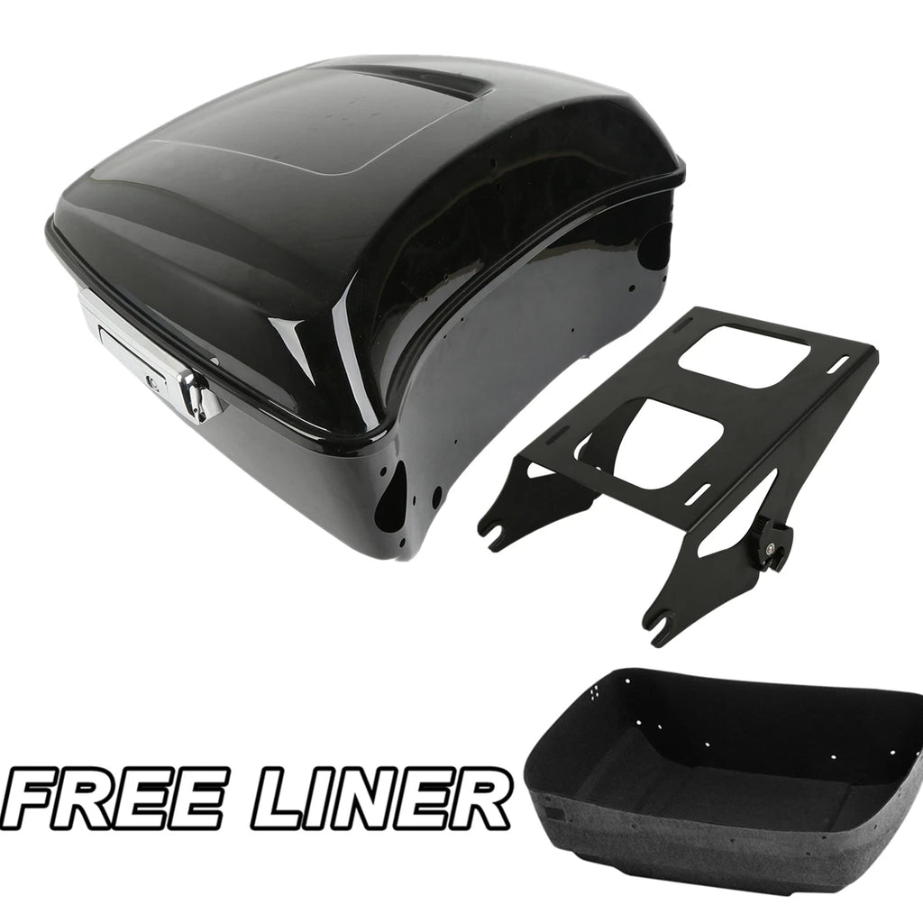 Trunk & Mount Rack for Harley Touring Electra Street Road Glide (2014–2023)