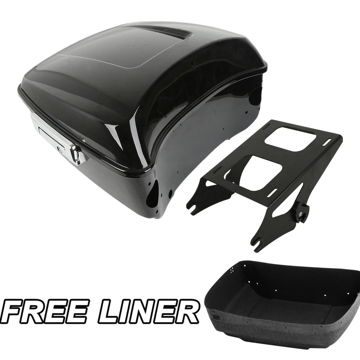 Trunk & Mount Rack for Harley Touring Electra Street Road Glide (2014–2023)