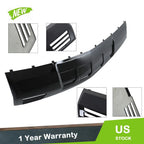 Gloss Black Front Bumper Lower Skid Plate for Chevrolet Silverado 1500 (2022–2024)
