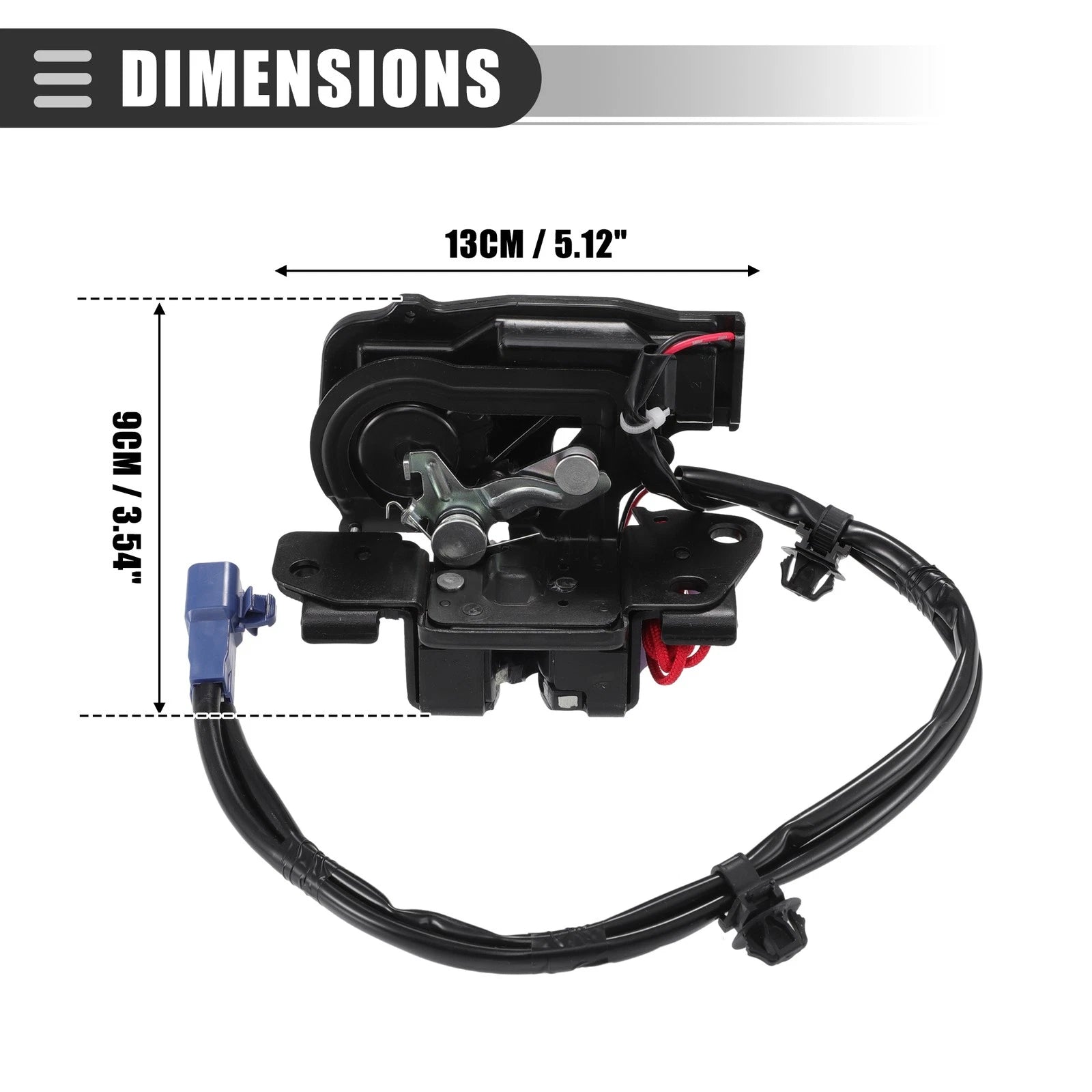 Rear Trunk Lock Actuator for Toyota Prius (2010–2015) No. 6935047041/6935047040