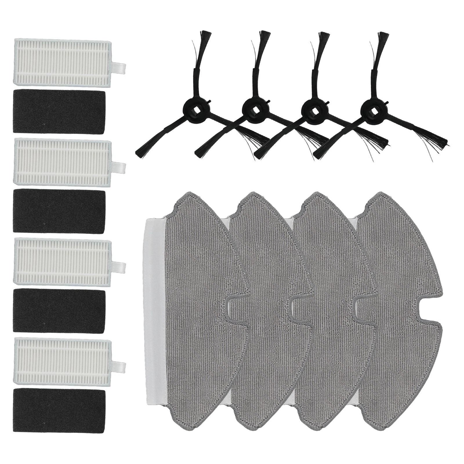 Filters Mop Cloths and Side Brushes Set for Mova M1 (2021–2023)
