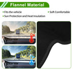 Dashboard Cover for Suzuki Alto (2019–2022) Black Flannel 1 Pc