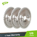 3 Pack 4.5-Inch Alloy Steel Cutting Saw Blades for Universal Use