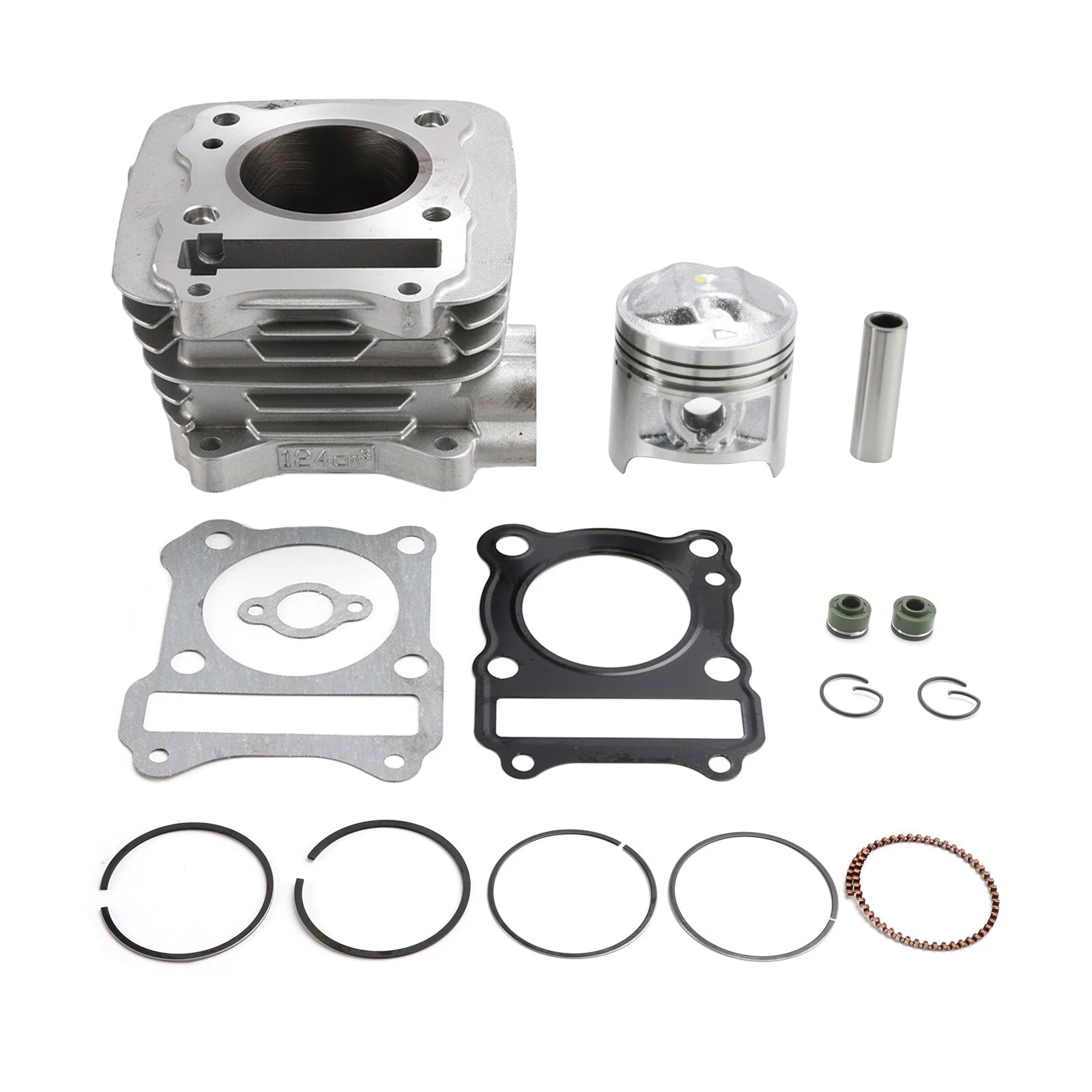 Cylinder Piston Gaskets Kit for Suzuki GZ125 GS125 GN125 EN125 (All Years)