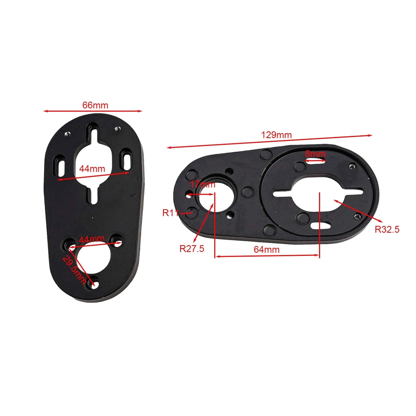 Lightweight Aluminum Mount Bracket for 63 Series Electric Skateboard Motors