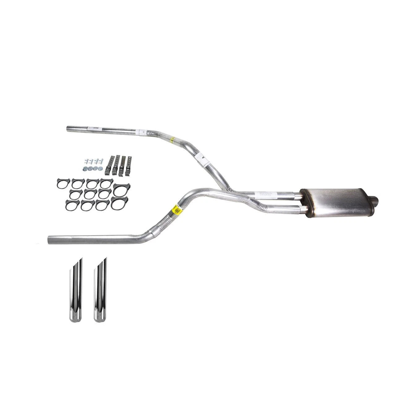Dual Exhaust Muffler with SW Tip for Silverado (2007-2013)