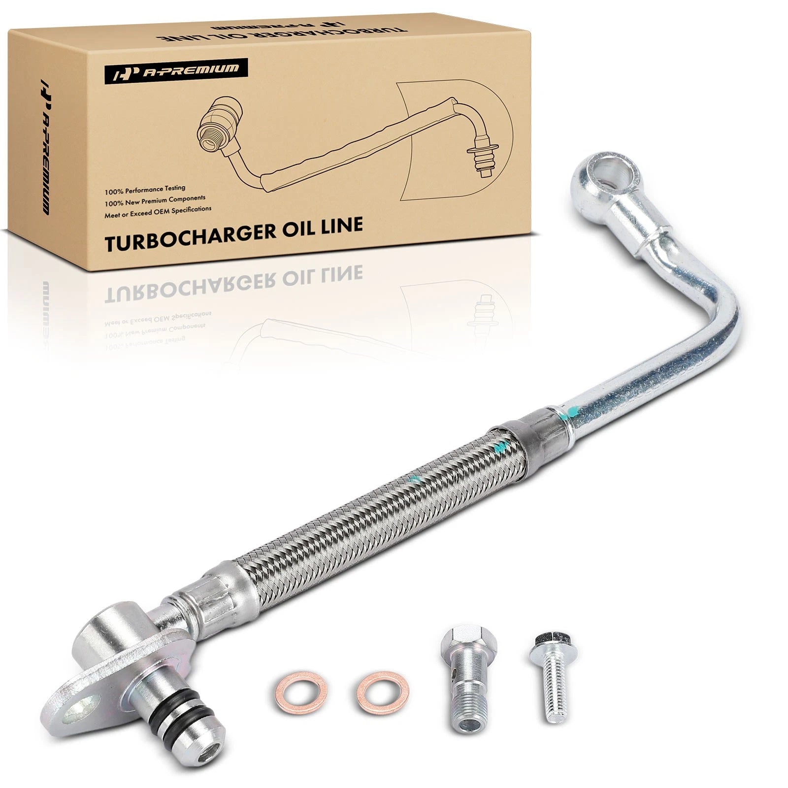 Turbocharger Oil Line Supply for Ford Escape, Fusion, Fiesta (2013–2016)