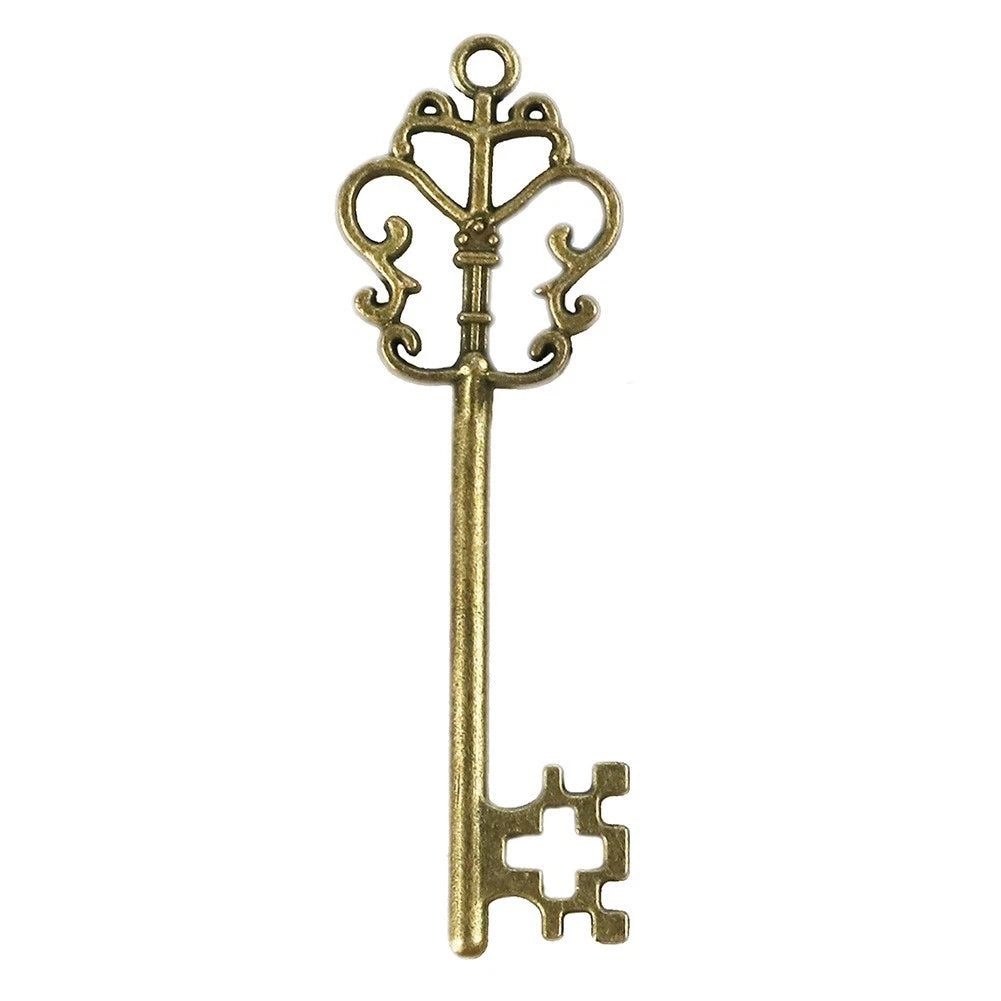 Antique Bronze Keys Set of 4 for Craft DIY Bracelet