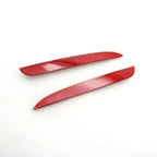Left & Right Red Rear Bumper Reflectors for Mazda 3 (2008-2012)