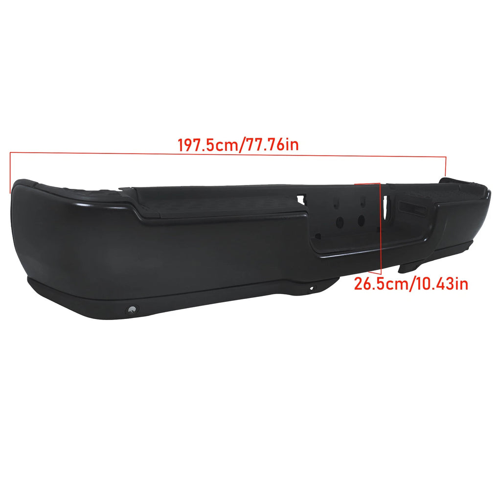 Step Rear Bumper for RAM 2500 (2019-2024) Durable Steel