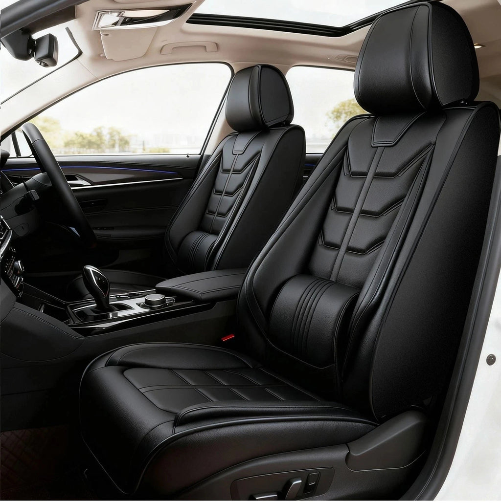 Leather Car Seat Covers Full Set for Toyota (5-Seats)