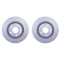 Set of 2 Hella Rear Vented 300mm Disc Brake Rotors for Audi S4 Avant
