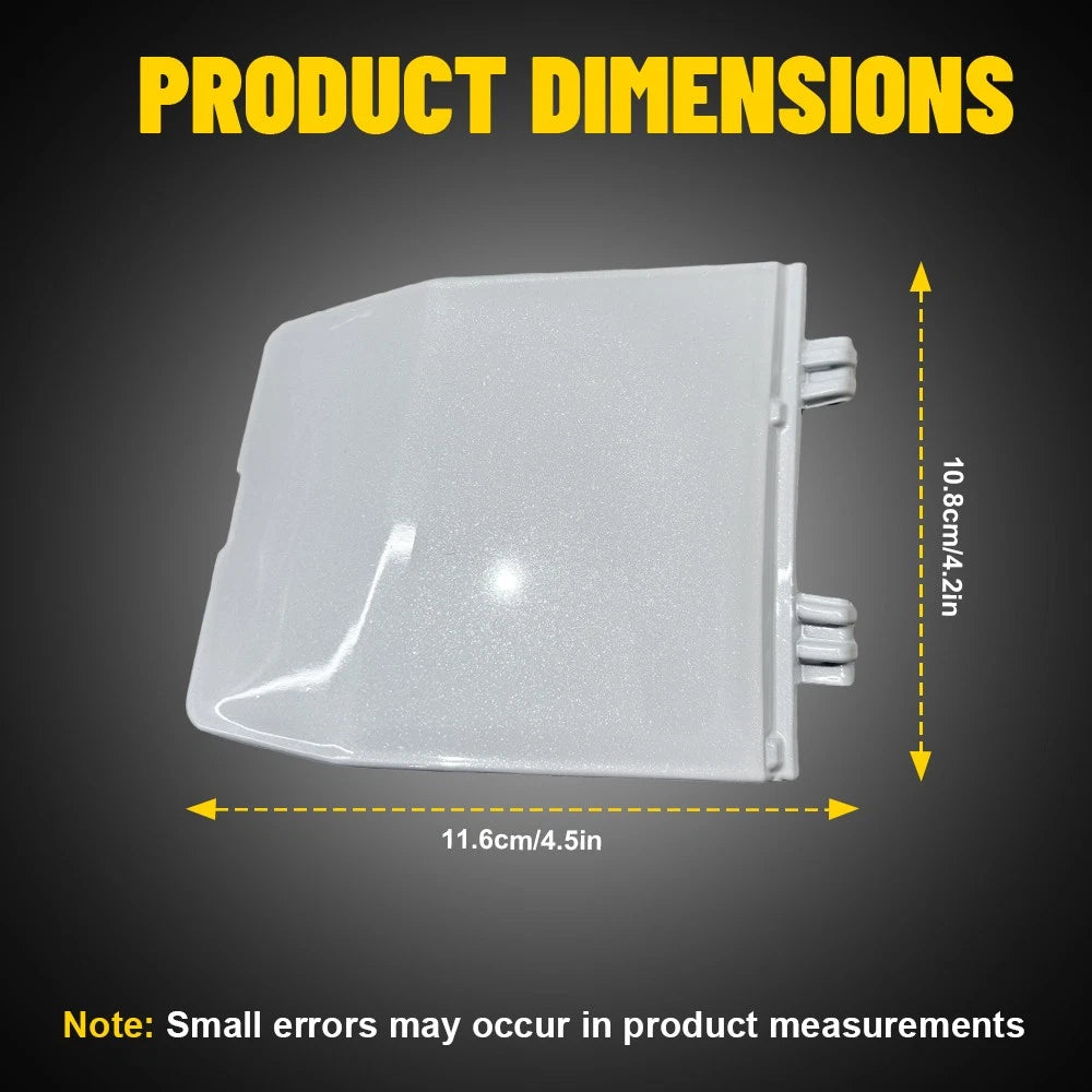 Front Bumper Tow Hook Cover Cap for Mitsubishi Outlander (2022–2024)