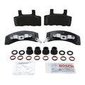 Set of 4 Bosch QuietCast Front Semi-Metallic Brake Pads for Cadillac Chevy Dodge GMC