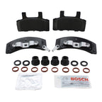 Set of 4 Bosch QuietCast Front Semi-Metallic Brake Pads for Cadillac Chevy Dodge GMC