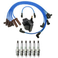 Ignition Coil & NGK 6 G-Power Spark Plugs Wire Set for G20 S10 V6 (1995–2000)
