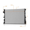 Aluminum Radiator for Mercedes C-Class AMG 2.0L 3.0L (2015–2020) DPI-13507