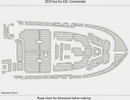 EVA Pad Foam Teak Deck Flooring for Sea Fox 226 Commander (2019)