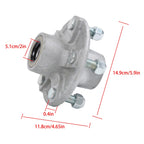5" Galvanized Trailer Hub for 2000 lbs Spindle (Pre-Assembled)