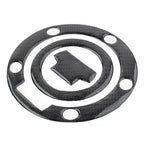 Carbon Fiber Gas Tank Decal Trim Fuel Cover Sticker for YZF-R6 (2006-2023)