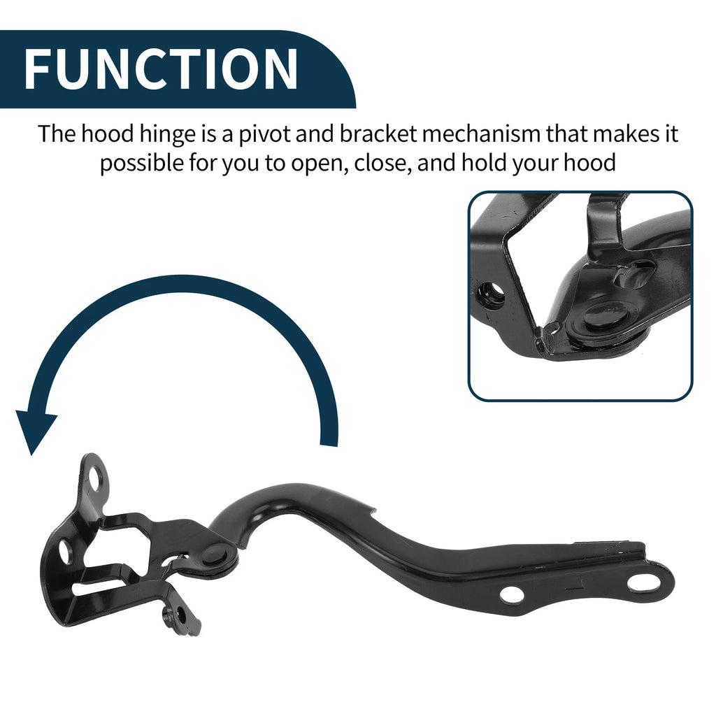 Hood Hinges for Toyota Yaris (2007–2011) No. 534100D230 1 Pair