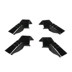 4 x Gutter Spouts with Extensions for RV