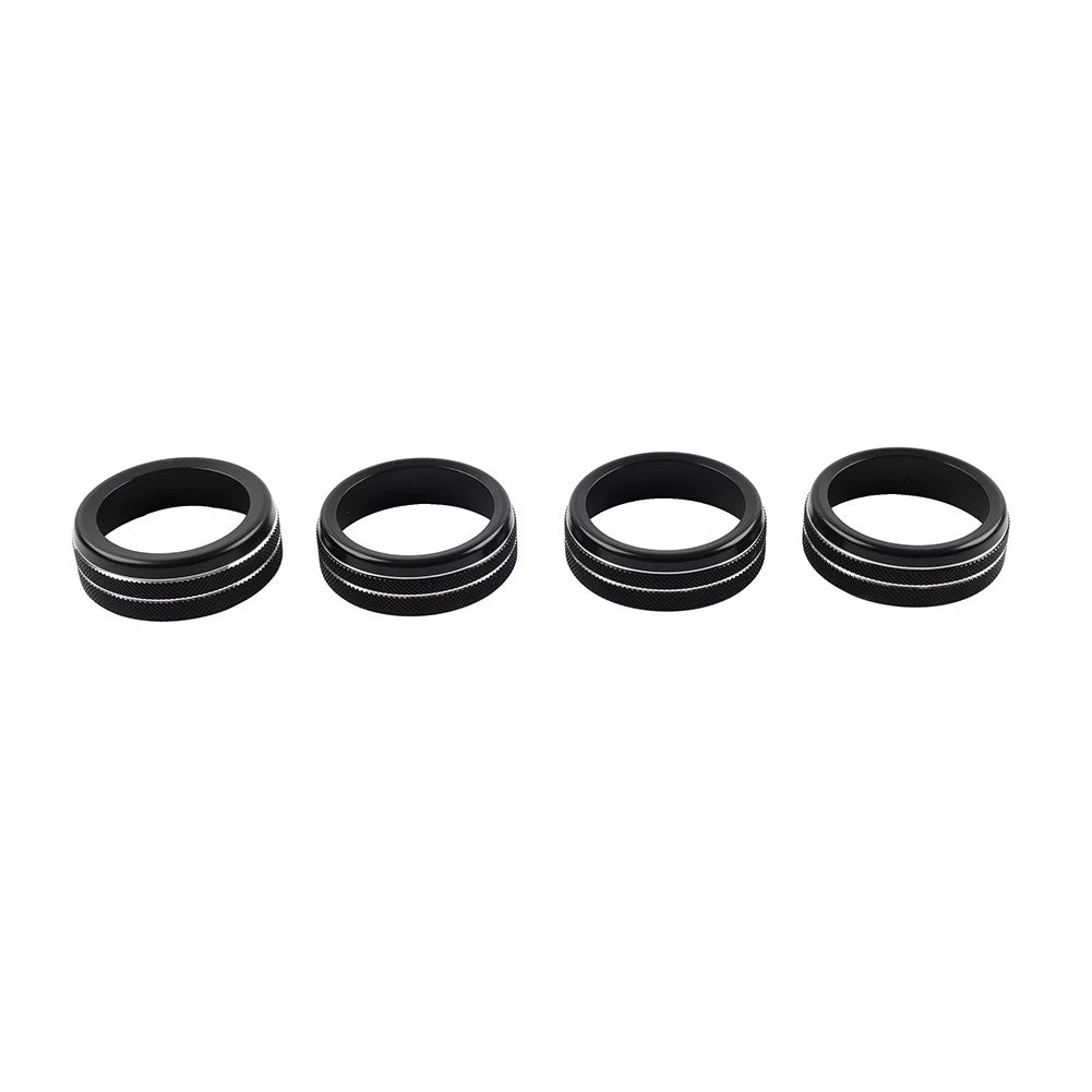 AC Climate Control Ring Knob Trim for Toyota Tacoma (2016–2023) Black