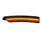 4X Smoked Front Rear Bumper Side Marker Lights for Ford Mustang (2024–2024)