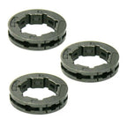 Set of 3 Sprocket Rim 7 Tooth 3/8 for Chainsaw Parts