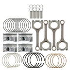 Set of 4 Piston & Rings Connecting Rod Kit for Kia Forte, Hyundai Tucson (2014–2017)