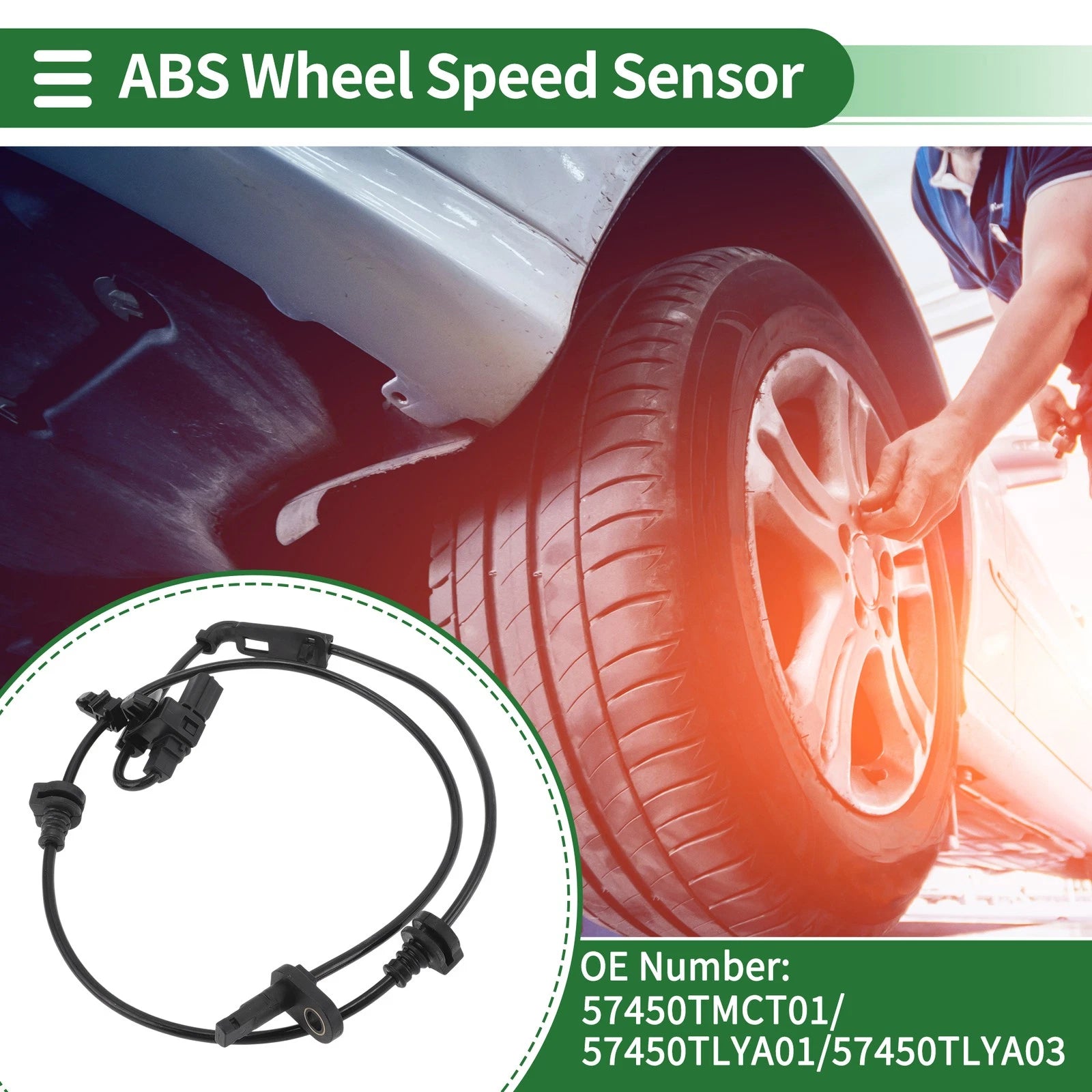ABS Wheel Speed Sensor No. 57450TLYA03 for Honda CR-V (2017–2022)