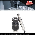 Keyless Precision Self Tighten Lathe Drill Chuck for MT3-B18 (1-16)