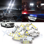 LED Interior Map Dome License Lights Package for Ram 1500 2500 (2019–2020)
