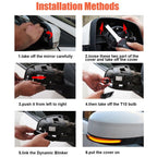 Dynamic Turn Signal Light Side Mirror Indicator for Ford Focus (2005–2018)