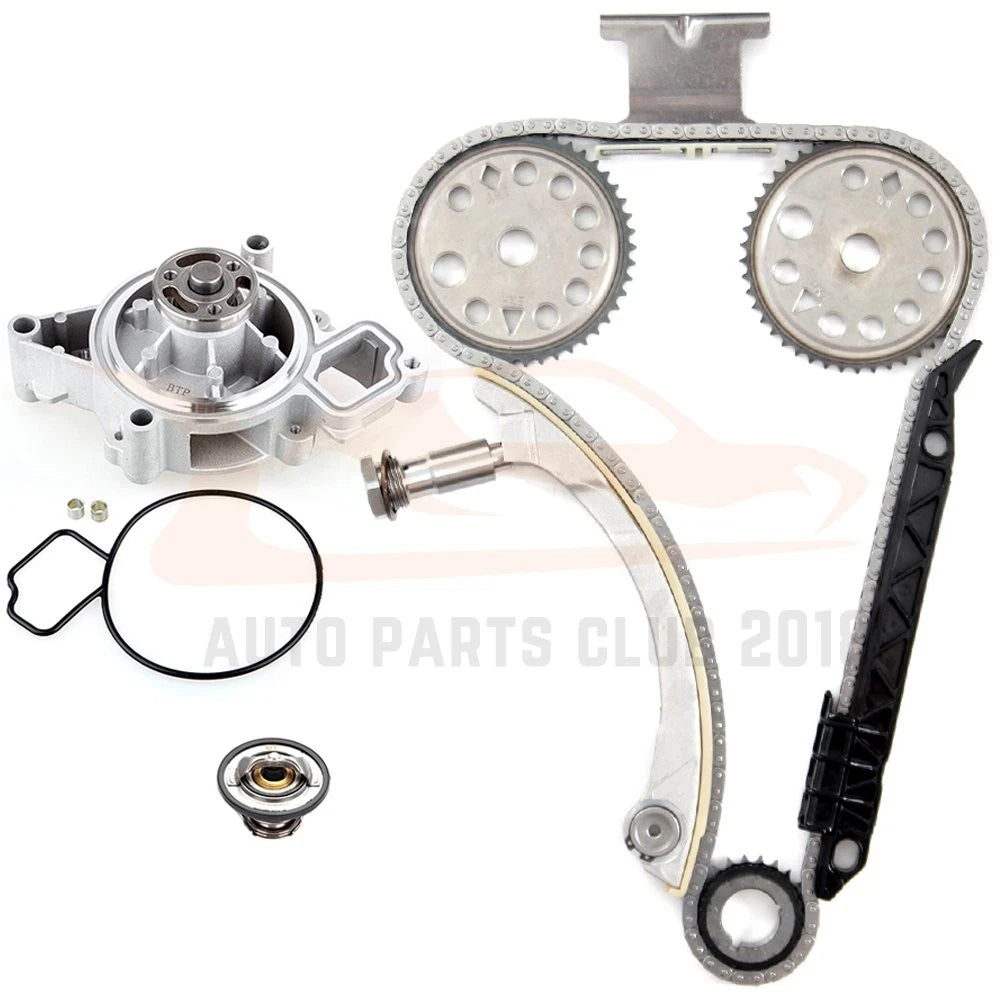 Timing Chain Kit + Water Pump + Thermostat for Saturn Sky Vue Ion LS (2007–2010)