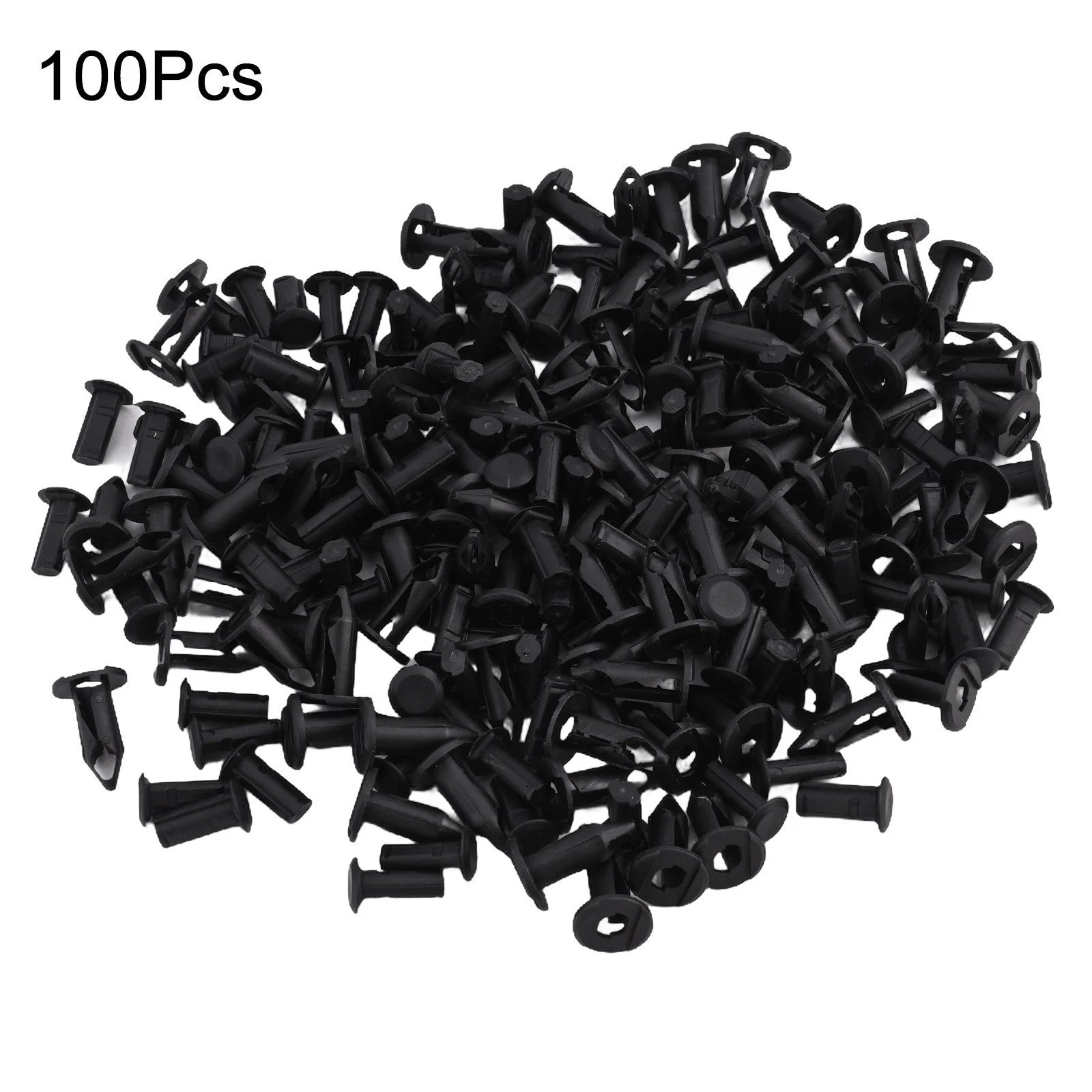 Set of 100 Push Pin Rivet Retainer Clips for ATV UTV (Universal)