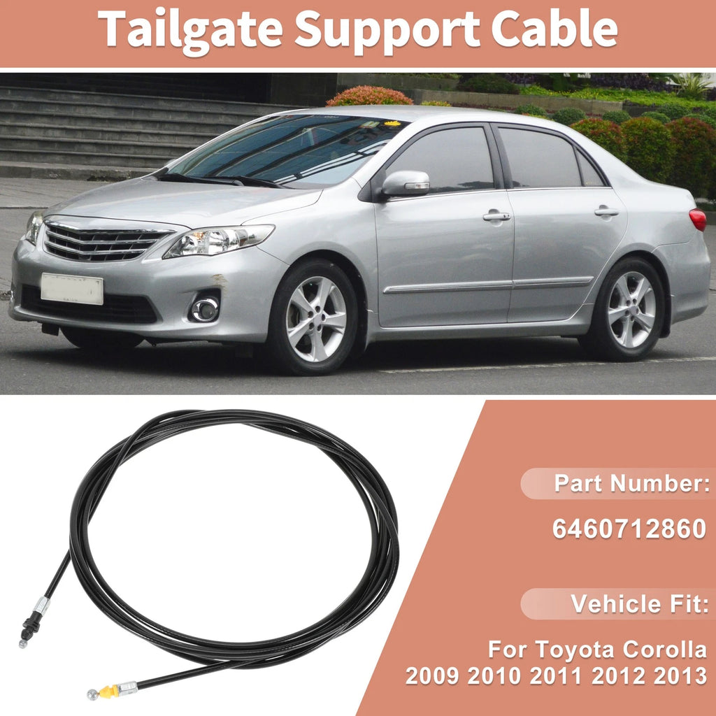 Trunk Release Cable No.6460712860 for Toyota Corolla (2009–2013)
