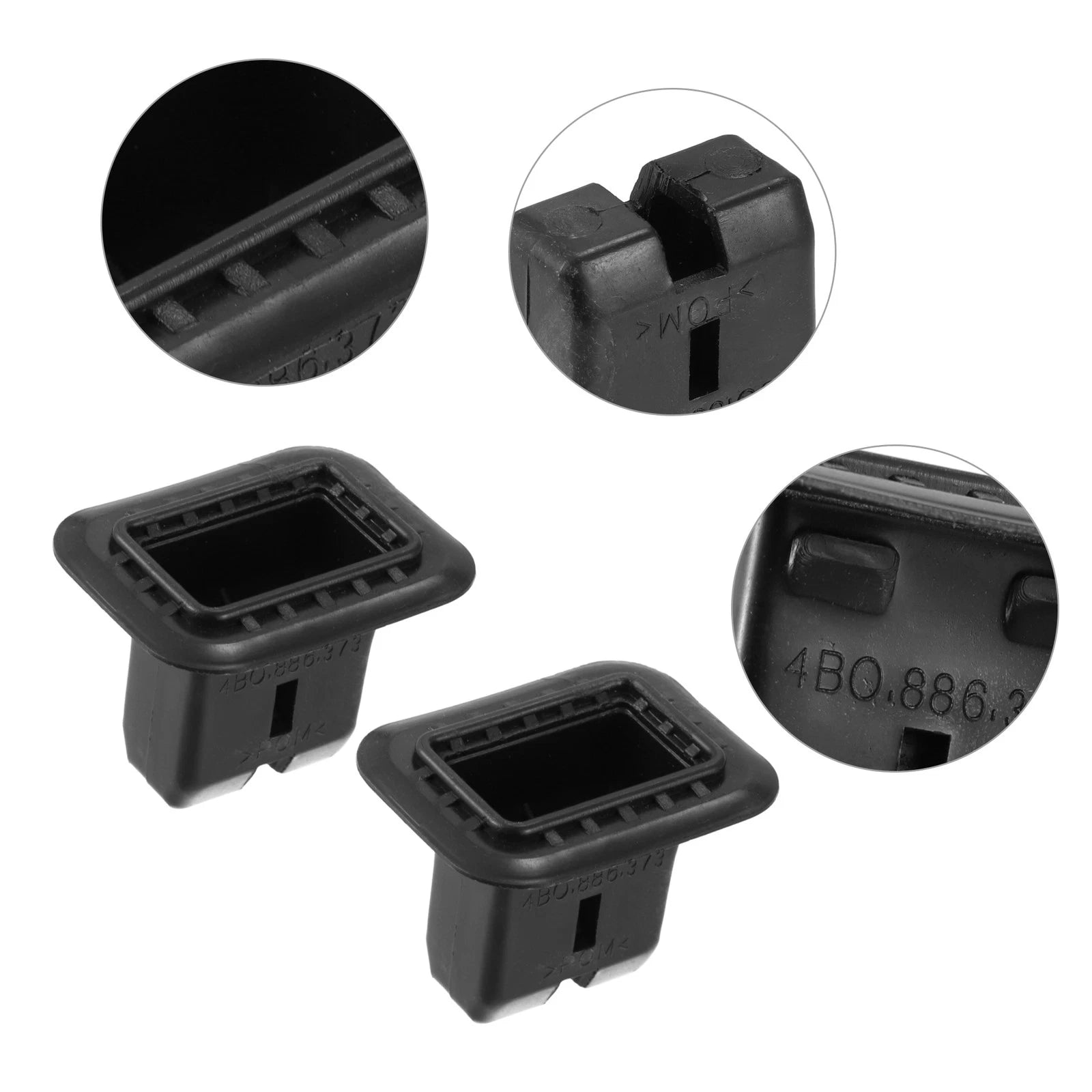 10 Pack Rear Seat Cushion Pad Clips for Audi A4 (2002–2008)