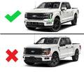 Upper Grille for Ford F-150 Lariat (2024–2026) Pearl Black RL34-8200-GAW