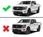 Upper Grille for Ford F-150 Lariat (2024–2026) Pearl Black RL34-8200-GAW