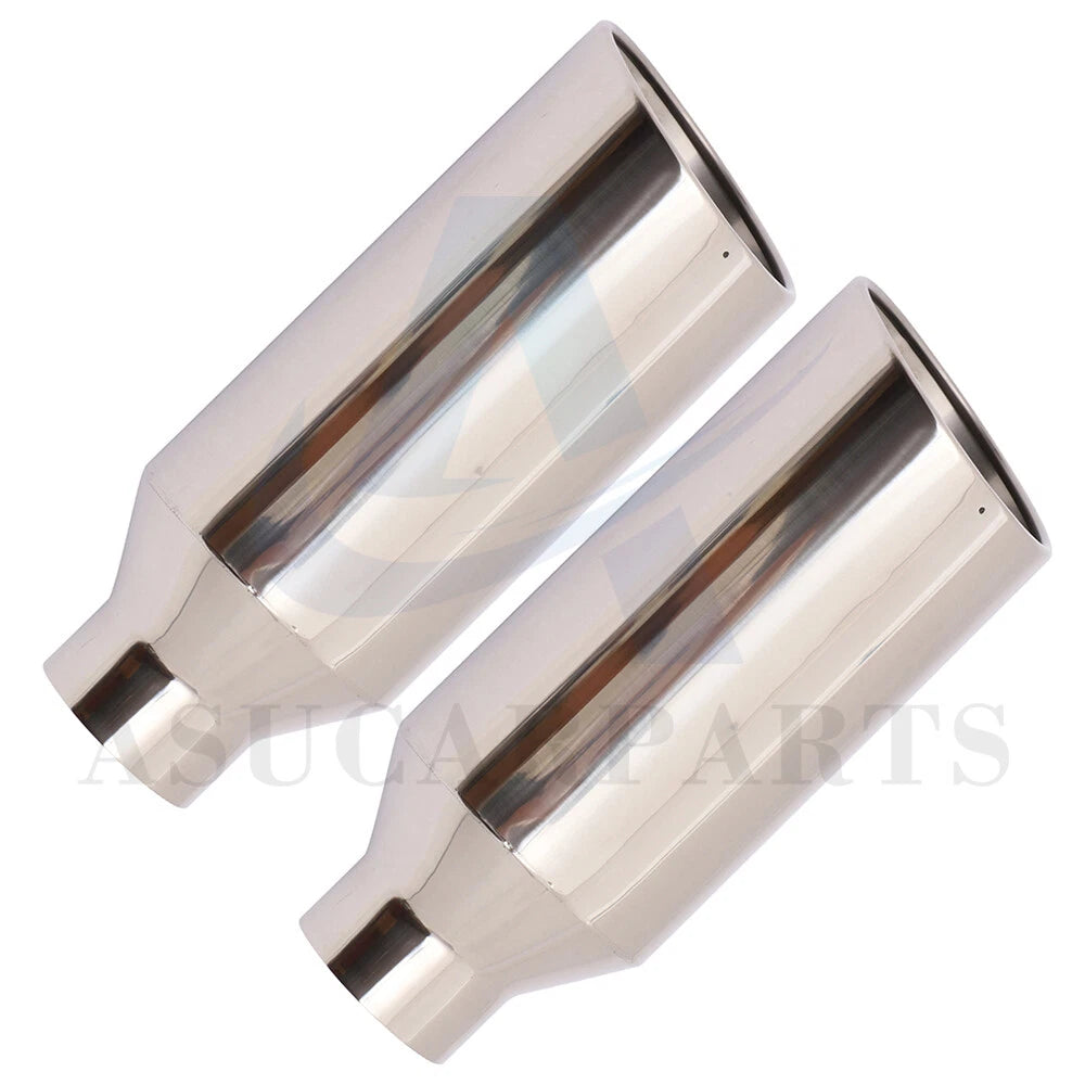 4" Inlet 7" Outlet 18" Length Diesel Exhaust Pipe for