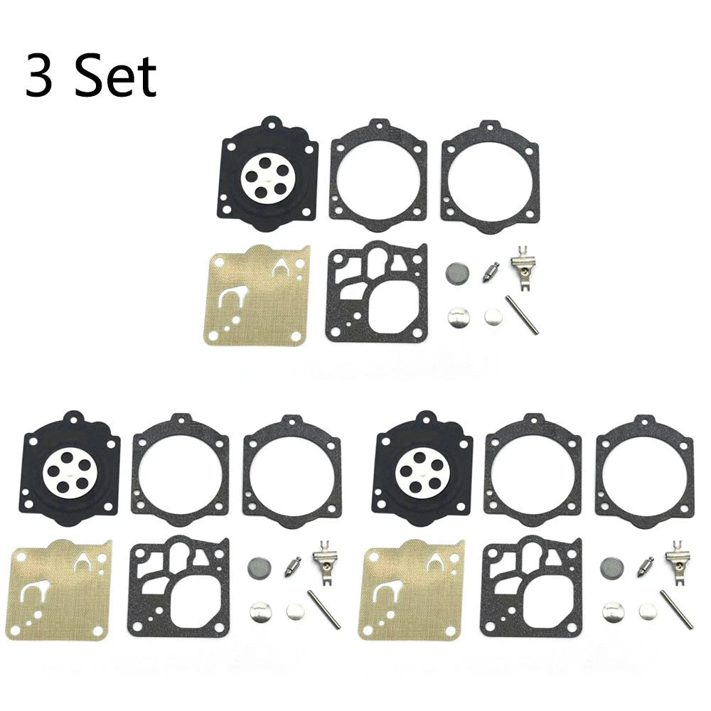 3X Chainsaw Carburetor Kit for Husqvarna 365, 372 (K10-RWJ)