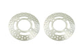 Set of 2 Precision Front Brake Rotors for Honda (45251-HP5-A51)