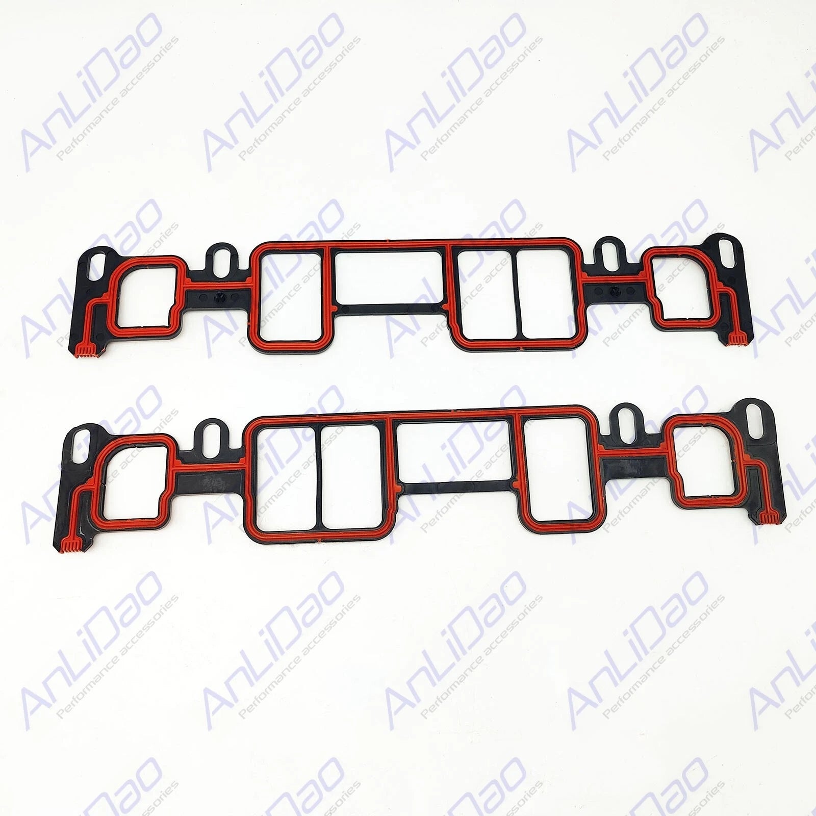 2Pcs Intake Gasket for Mercury Sierra Marine (27-8243261, 18-0487)