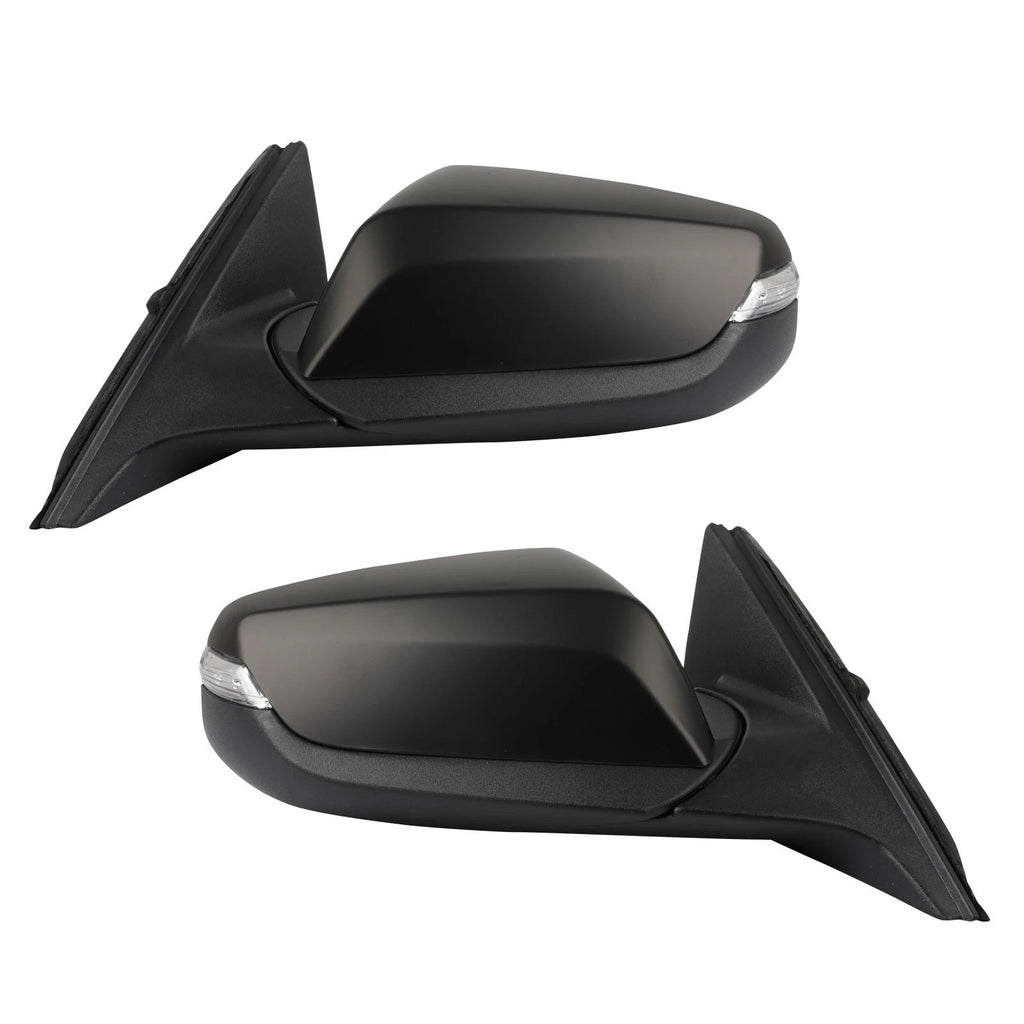 Set of 2 Heated Side Mirrors for Chevrolet Malibu (2016–2021) 8 Pin